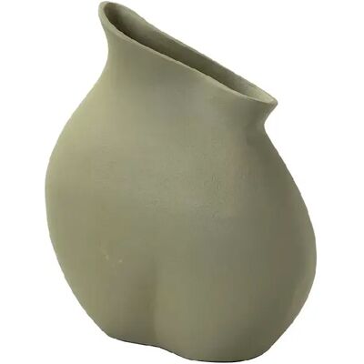 Alexandra House Living Vase en aluminium vert 21 x 11 x 24 cm - Publicité Alexandra House Living Vase en aluminium vert 21 x 11 x 24 cm - Publicité