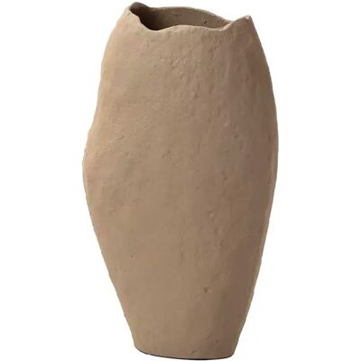Alexandra House Living Vase en aluminium beige 21 x 11 x 33 cm - Publicité Alexandra House Living Vase en aluminium beige 21 x 11 x 33 cm - Publicité