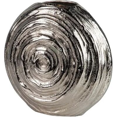 Alexandra House Living Vase en aluminium argenté 32 x 14 x 29 cm - Publicité Alexandra House Living Vase en aluminium argenté 32 x 14 x 29 cm - Publicité