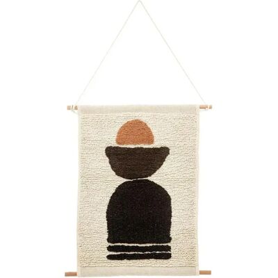ATMOSPHERA Décoration Murale en Tissu Origines 60cm Naturel - Publicité ATMOSPHERA Décoration Murale en Tissu Origines 60cm Naturel - Publicité