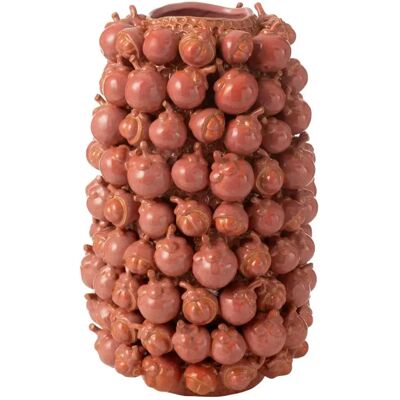 Paris Prix Vase Déco en Argile Botanica 49cm Cuivre Rose - Publicité Paris Prix Vase Déco en Argile Botanica 49cm Cuivre Rose - Publicité
