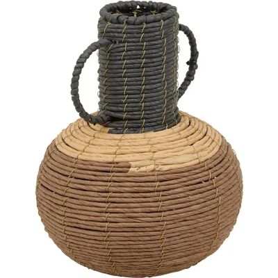 ATMOSPHERA Vase Déco Avec Anses Wonj 35cm Multicolore - Publicité ATMOSPHERA Vase Déco Avec Anses Wonj 35cm Multicolore - Publicité