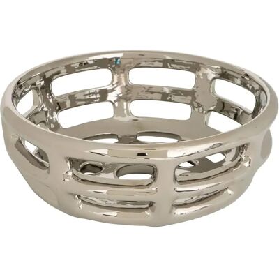 ATMOSPHERA Coupelle Design en Céramique Sky 29cm Argent - Publicité ATMOSPHERA Coupelle Design en Céramique Sky 29cm Argent - Publicité