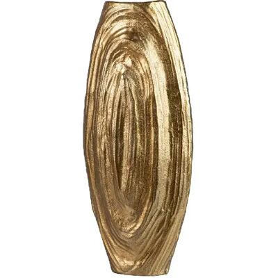 Alexandra House Living Vase en aluminium doré 21 x 12 x 47 cm - Publicité Alexandra House Living Vase en aluminium doré 21 x 12 x 47 cm - Publicité