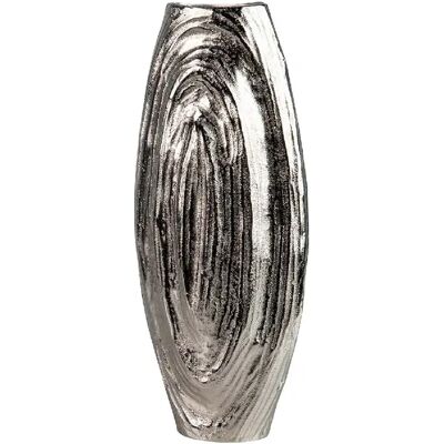 Alexandra House Living Vase en aluminium argenté 21 x 12 x 47 cm - Publicité Alexandra House Living Vase en aluminium argenté 21 x 12 x 47 cm - Publicité