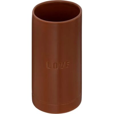 ATMOSPHERA Vase en Céramique Avi 20cm Caramel - Publicité ATMOSPHERA Vase en Céramique Avi 20cm Caramel - Publicité