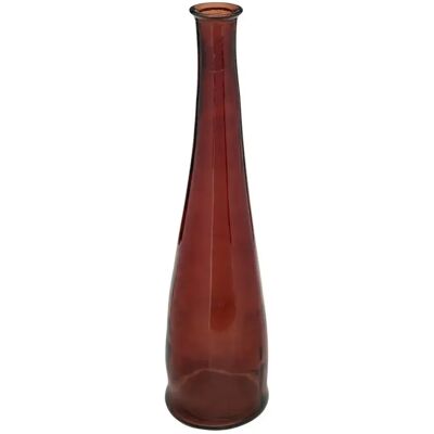 ATMOSPHERA Vase en Verre Recyclé Uly 80cm Ambre - Publicité ATMOSPHERA Vase en Verre Recyclé Uly 80cm Ambre - Publicité