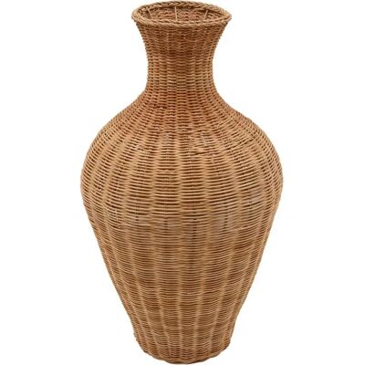 ATMOSPHERA Vase Déco en Rotin Melia 70cm Naturel - Publicité ATMOSPHERA Vase Déco en Rotin Melia 70cm Naturel - Publicité