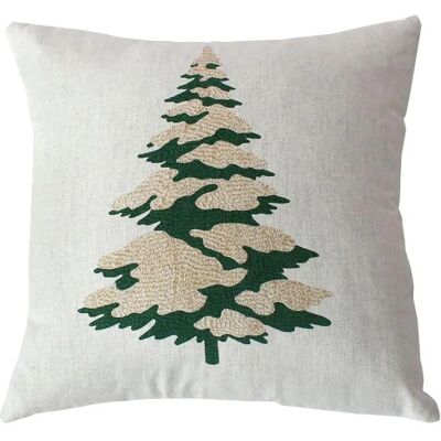 Paris Prix Coussin Déco de Noël Ebène 40x40cm Multicolore - Publicité Paris Prix Coussin Déco de Noël Ebène 40x40cm Multicolore - Publicité