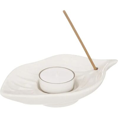 ATMOSPHERA Coffret Encens & Bougies Chakra 22cm Blanc - Publicité ATMOSPHERA Coffret Encens & Bougies Chakra 22cm Blanc - Publicité