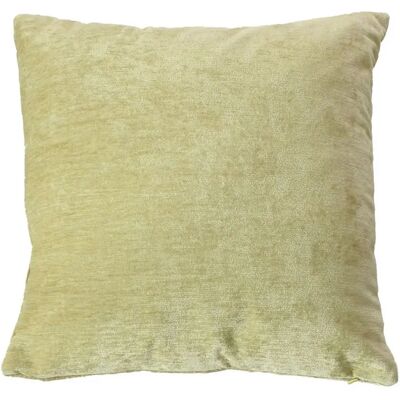 Paris Prix Coussin Déco en Velours Velvet 40x40cm Vert Tilleul - Publicité Paris Prix Coussin Déco en Velours Velvet 40x40cm Vert Tilleul - Publicité