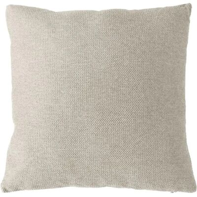 Paris Prix Coussin Déco en Velours Lagarta 40x40cm Naturel - Publicité Paris Prix Coussin Déco en Velours Lagarta 40x40cm Naturel - Publicité