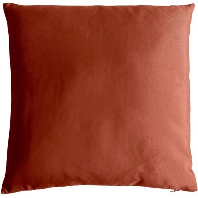 Paris Prix Coussin Déco Uni Basic 40x40cm Terracotta - Publicité Paris Prix Coussin Déco Uni Basic 40x40cm Terracotta - Publicité