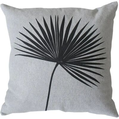Paris Prix Coussin Déco Imprimé Baya 40x40cm Gris Clair - Publicité Paris Prix Coussin Déco Imprimé Baya 40x40cm Gris Clair - Publicité