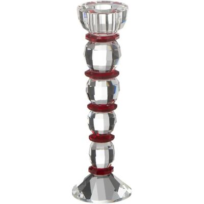 Paris Prix Chandelier Design en Cristal Annie 22cm Transparent & Rouge - Publicité Paris Prix Chandelier Design en Cristal Annie 22cm Transparent & Rouge - Publicité