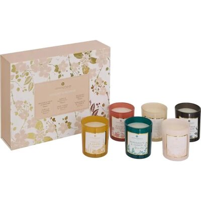 ATMOSPHERA Coffret 6 Bougies Parfumées Maël 7cm Multicolore - Publicité ATMOSPHERA Coffret 6 Bougies Parfumées Maël 7cm Multicolore - Publicité