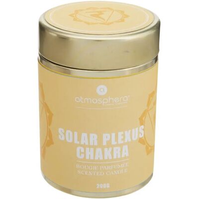 ATMOSPHERA Bougie Parfumée Chakra 200g Jaune Plexus Solaire - Publicité ATMOSPHERA Bougie Parfumée Chakra 200g Jaune Plexus Solaire - Publicité