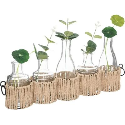 ATMOSPHERA Lot de 5 Soliflores & Tiges Cosy 40cm Beige - Publicité ATMOSPHERA Lot de 5 Soliflores & Tiges Cosy 40cm Beige - Publicité
