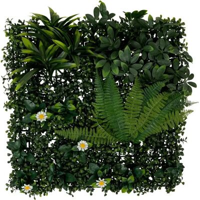 ATMOSPHERA Carré Végétal Artificiel Jungle Izy 50cm Vert - Publicité ATMOSPHERA Carré Végétal Artificiel Jungle Izy 50cm Vert - Publicité