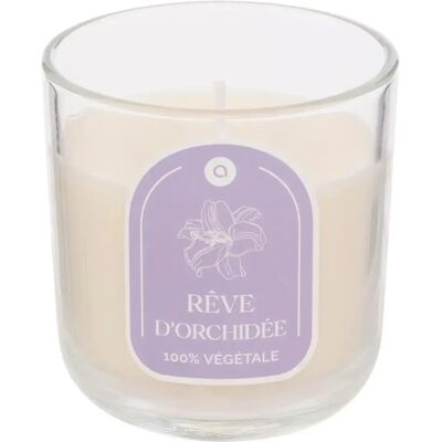 ATMOSPHERA Bougie Parfumée en Verre Floa 115g Orchidée - Publicité ATMOSPHERA Bougie Parfumée en Verre Floa 115g Orchidée - Publicité