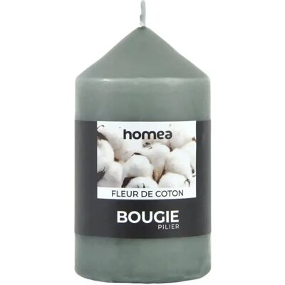 Paris Prix Bougie Pilier Essentiel II 11cm Fleur de Coton - Publicité Paris Prix Bougie Pilier Essentiel II 11cm Fleur de Coton - Publicité