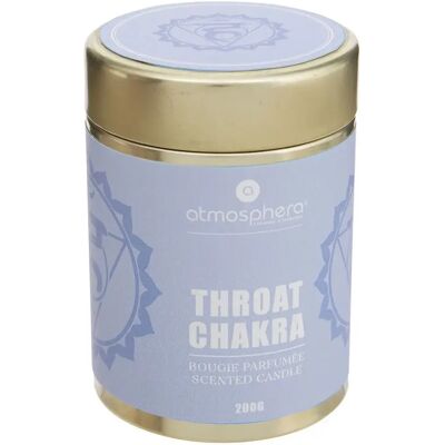 ATMOSPHERA Bougie Parfumée Chakra 200g Bleu Gorge - Publicité ATMOSPHERA Bougie Parfumée Chakra 200g Bleu Gorge - Publicité