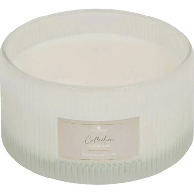 ATMOSPHERA Bougie Parfumée en Verre Albie 635g Thé Blanc - Publicité ATMOSPHERA Bougie Parfumée en Verre Albie 635g Thé Blanc - Publicité