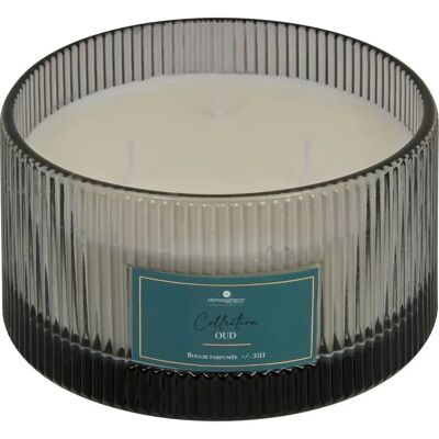 ATMOSPHERA Bougie Parfumée en Verre Albie 635g Bois de Oud - Publicité ATMOSPHERA Bougie Parfumée en Verre Albie 635g Bois de Oud - Publicité