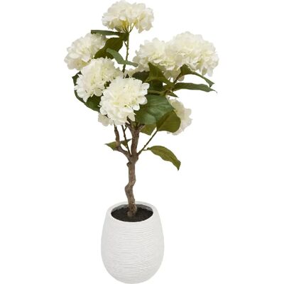 ATMOSPHERA Fleurs d'hortensia artificielles MIKA - Blanc - Publicité ATMOSPHERA Fleurs d'hortensia artificielles MIKA - Blanc - Publicité