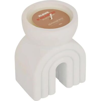 ATMOSPHERA Bougie Parfumée en Ciment Oran 70g Fleur d'Oranger - Publicité ATMOSPHERA Bougie Parfumée en Ciment Oran 70g Fleur d'Oranger - Publicité