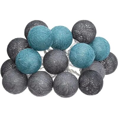 ATMOSPHERA - Ghirlanda led a batteria wintr 16 palline 3.5cm - 16x3.5 cm - Guirlande LED - Publicité ATMOSPHERA - Ghirlanda led a batteria wintr 16 palline 3.5cm - 16x3.5 cm - Guirlande LED - Publicité