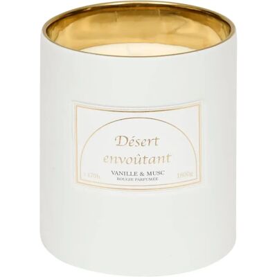 ATMOSPHERA Bougie Parfumée en Céramique Lucia 1800g Vanille & Musc - Publicité ATMOSPHERA Bougie Parfumée en Céramique Lucia 1800g Vanille & Musc - Publicité