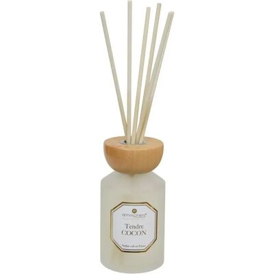 ATMOSPHERA Diffuseur de Parfum en Verre Elisa 200ml Tendre Coton - Publicité ATMOSPHERA Diffuseur de Parfum en Verre Elisa 200ml Tendre Coton - Publicité