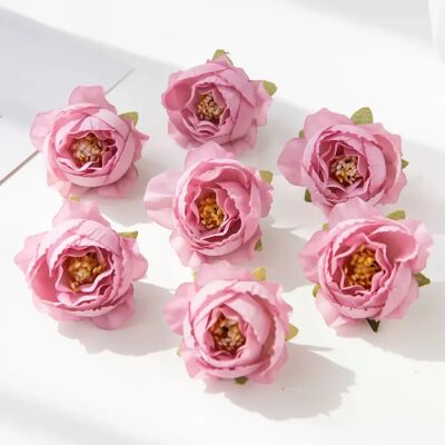 General 10 pièces fleurs artificielles multicolores Scrapbook mariage décor de noël guirlandes accessoires maison extérieur jardin artisanat Roses en soie~1019 - Publicité General 10 pièces fleurs artificielles multicolores Scrapbook mariage décor de noël guirlandes accessoires maison extérieur jardin artisanat Roses en soie~1019 - Publicité