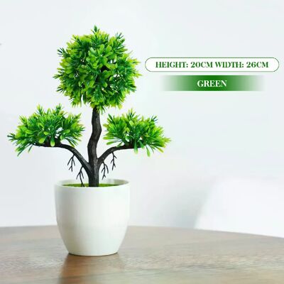 General Nouvelles plantes artificielles vertes bonsaï petit arbre herbe fleur en pot bonsaï Halloween hause décoration mariage maison bureau décor~1094 - Publicité General Nouvelles plantes artificielles vertes bonsaï petit arbre herbe fleur en pot bonsaï Halloween hause décoration mariage maison bureau décor~1094 - Publicité