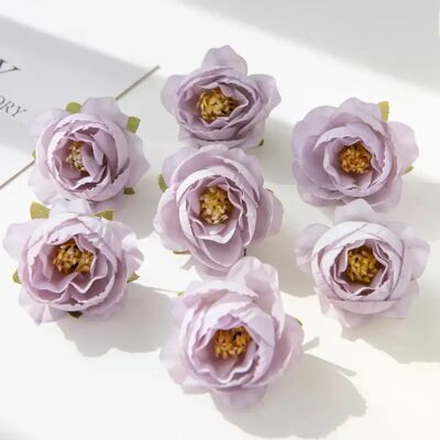 General 10 pièces fleurs artificielles multicolores Scrapbook mariage décor de noël guirlandes accessoires maison extérieur jardin artisanat Roses en soie~1022 - Publicité General 10 pièces fleurs artificielles multicolores Scrapbook mariage décor de noël guirlandes accessoires maison extérieur jardin artisanat Roses en soie~1022 - Publicité
