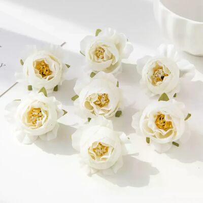 General 10 pièces fleurs artificielles multicolores Scrapbook mariage décor de noël guirlandes accessoires maison extérieur jardin artisanat Roses en soie~1018 - Publicité General 10 pièces fleurs artificielles multicolores Scrapbook mariage décor de noël guirlandes accessoires maison extérieur jardin artisanat Roses en soie~1018 - Publicité