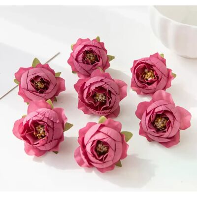 General 10 pièces fleurs artificielles multicolores Scrapbook mariage décor de noël guirlandes accessoires maison extérieur jardin artisanat Roses en soie~1026 - Publicité General 10 pièces fleurs artificielles multicolores Scrapbook mariage décor de noël guirlandes accessoires maison extérieur jardin artisanat Roses en soie~1026 - Publicité