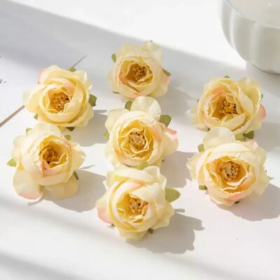 General 10 pièces fleurs artificielles multicolores Scrapbook mariage décor de noël guirlandes accessoires maison extérieur jardin artisanat Roses en soie~1021 - Publicité General 10 pièces fleurs artificielles multicolores Scrapbook mariage décor de noël guirlandes accessoires maison extérieur jardin artisanat Roses en soie~1021 - Publicité