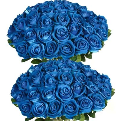 General Roses artificielles en velours, 50 pièces, fausses Roses à toucher réel, pour la saint-valentin, Bouquet de mariage, décoration de maison, DIY~0622 - Publicité General Roses artificielles en velours, 50 pièces, fausses Roses à toucher réel, pour la saint-valentin, Bouquet de mariage, décoration de maison, DIY~0622 - Publicité