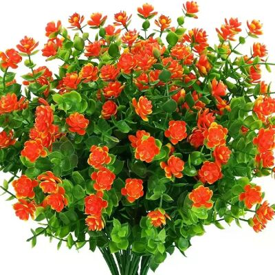 General Fleurs artificielles d'extérieur résistantes aux UV, fausses plantes d'arbustes suspendus en plastique pour jardin, porche, boîte de fenêtre, décoration de la maison~0435 - Publicité General Fleurs artificielles d'extérieur résistantes aux UV, fausses plantes d'arbustes suspendus en plastique pour jardin, porche, boîte de fenêtre, décoration de la maison~0435 - Publicité