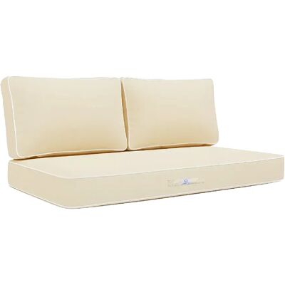 Déco Arts C000040212_deco-arts Ensemble coussins premium - 120x60 cm - Jaune clair - Publicité Déco Arts C000040212_deco-arts Ensemble coussins premium - 120x60 cm - Jaune clair - Publicité