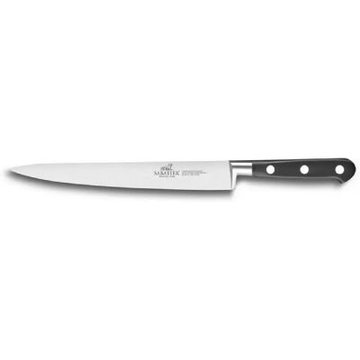 Couteau tranchelard forgé Lion Sabatier 20cm - Noir - Publicité Couteau tranchelard forgé Lion Sabatier 20cm - Noir - Publicité