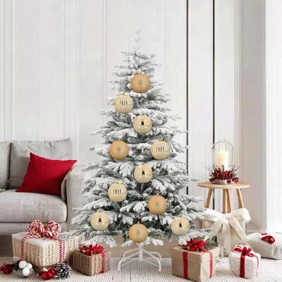 vidaXL Ensemble de Boules de Noël 9 pcs Doré - Publicité vidaXL Ensemble de Boules de Noël 9 pcs Doré - Publicité
