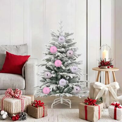 vidaXL Ensemble de Boules de Noël 15 pcs Rose - Publicité vidaXL Ensemble de Boules de Noël 15 pcs Rose - Publicité