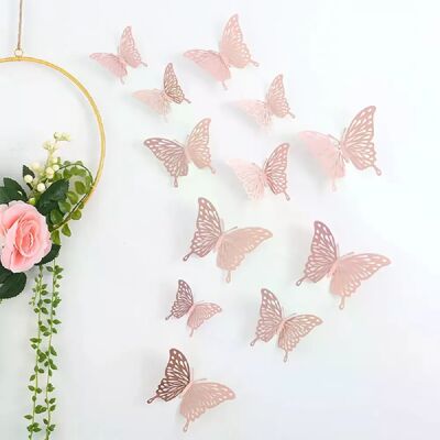 Générique Lot de 12 autocollants attrape-soleil effet 3D en forme de papillon en cristal, magnifiques autocollants muraux pour chambre d'enfant, décoration d'intérieur~0542 - Publicité Générique Lot de 12 autocollants attrape-soleil effet 3D en forme de papillon en cristal, magnifiques autocollants muraux pour chambre d'enfant, décoration d'intérieur~0542 - Publicité