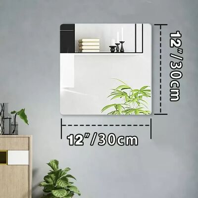 Générique Autocollants muraux miroir acrylique 3D, autocollants épais auto-adhésifs, décoration pour la maison, la salle de bain, l'armoire~1132 - Publicité Générique Autocollants muraux miroir acrylique 3D, autocollants épais auto-adhésifs, décoration pour la maison, la salle de bain, l'armoire~1132 - Publicité