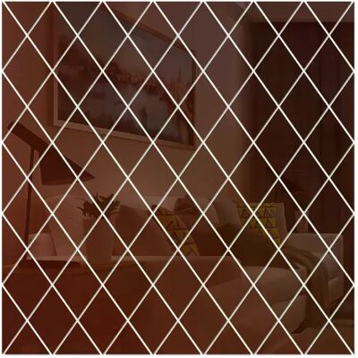 Générique Lot de 17/32/58 autocollants muraux miroir 3D en acrylique, motifs diamants et triangles, pour décoration de salon ou de maison~0139 - Publicité Générique Lot de 17/32/58 autocollants muraux miroir 3D en acrylique, motifs diamants et triangles, pour décoration de salon ou de maison~0139 - Publicité
