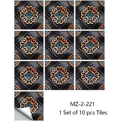 Générique Lot de 10 autocollants muraux en PVC imperméables motif mandala, film rigide, cristal, pour cuisine, salle de bain, armoire~0949 - Publicité Générique Lot de 10 autocollants muraux en PVC imperméables motif mandala, film rigide, cristal, pour cuisine, salle de bain, armoire~0949 - Publicité