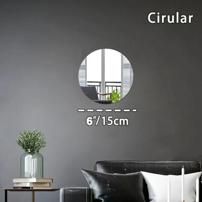 Générique Autocollants muraux miroir acrylique 3D, autocollants épais auto-adhésifs, décoration pour la maison, la salle de bain, l'armoire~1133 - Publicité Générique Autocollants muraux miroir acrylique 3D, autocollants épais auto-adhésifs, décoration pour la maison, la salle de bain, l'armoire~1133 - Publicité